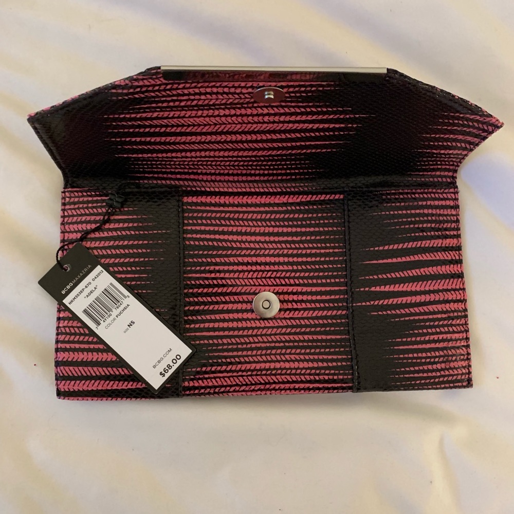 BCBG Clutch- NWT and Dust Bag